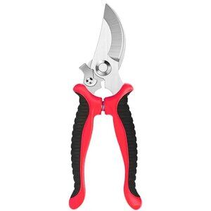 Durable Garden Pruning Shears With Stainless Steel Blades & Ergonomic Design For